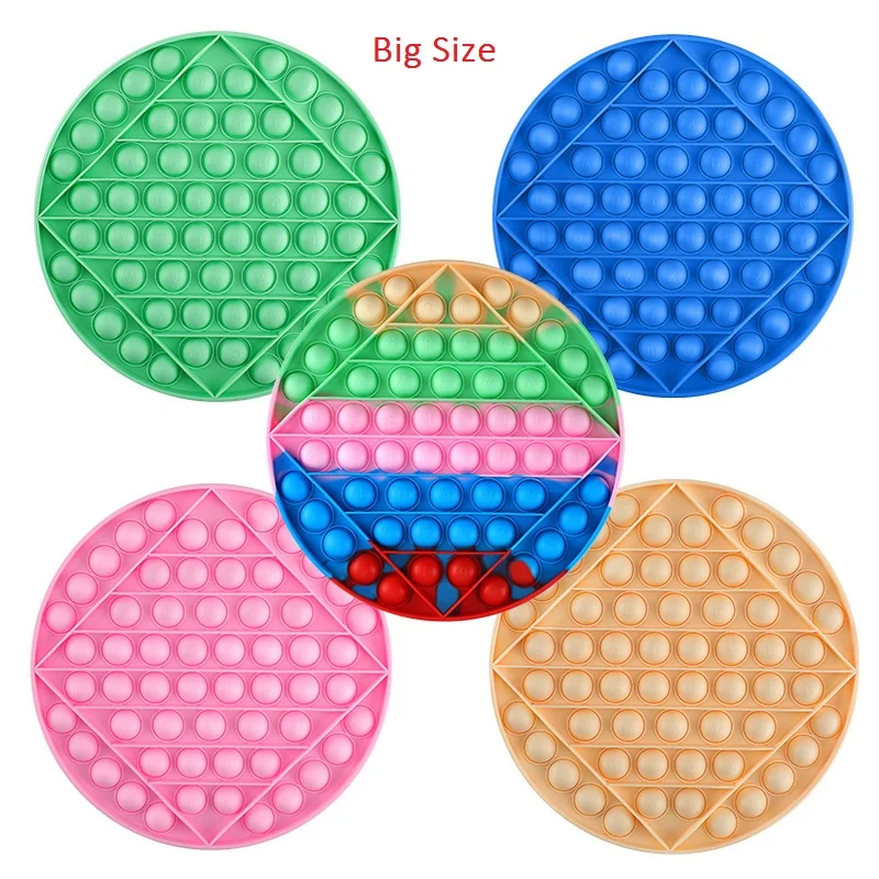 Simple Dimple Big Size Push Bubble Sensory Fidget Toys for Autism Needs Stress Reliever Antistress Adult Kids Gifts dropshipping
Simple Dimple Big Size Push Bubble Sensory Fidget Toys for Autism Needs Stress Reliever Antistress Adult Kids Gifts dropshipping