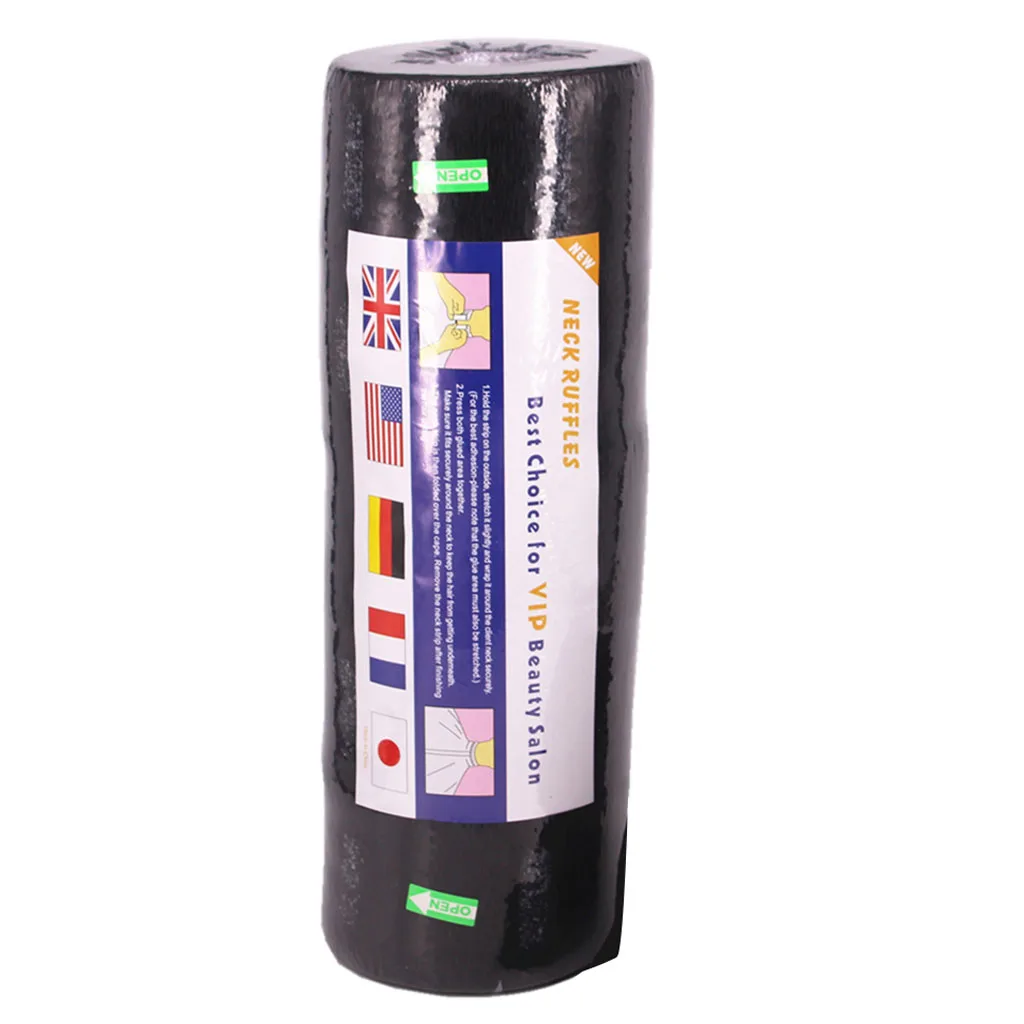 5 Rolls Black Disposable Elastic Neck Strip Paper Collar Barber Salon Neck Ruffle Roll Strip Tissue Salon Supplies
5 Rolls Black Disposable Elastic Neck Strip Paper Collar Barber Salon Neck Ruffle Roll Strip Tissue Salon Supplies
