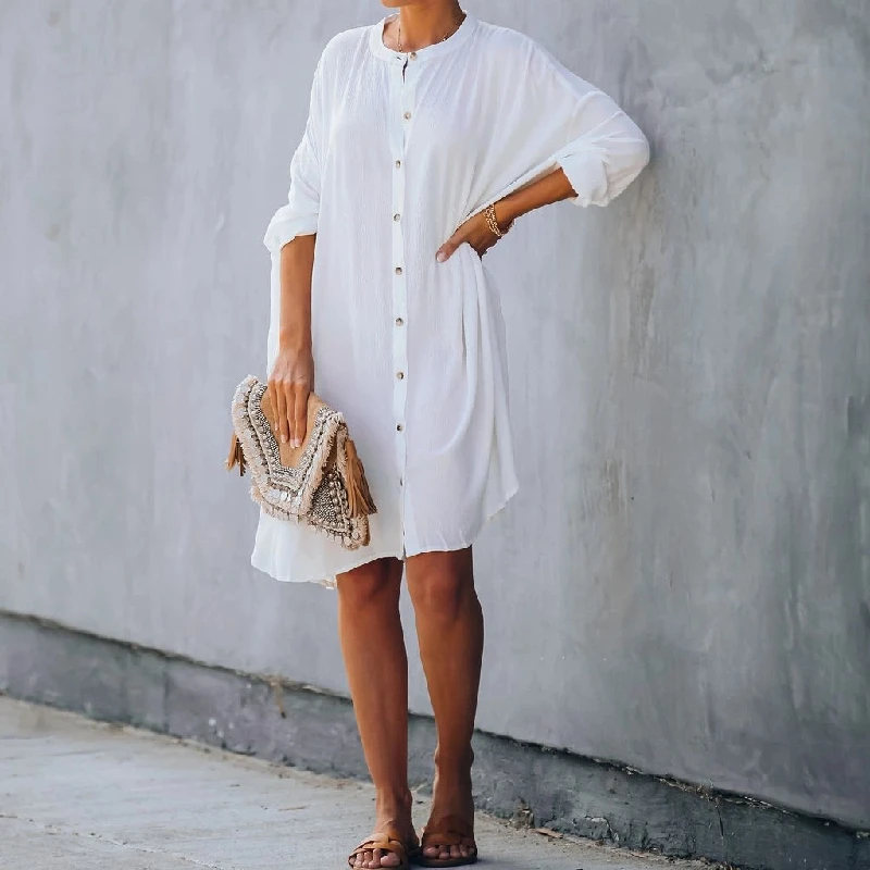 100% Cotton Solid WhiteTunic Casual Ladies Plus Size Streetwear O-neck Batwing Sleeve Loose Long Tops and Blouse Shirts A452
100% Cotton Solid WhiteTunic Casual Ladies Plus Size Streetwear O-neck Batwing Sleeve Loose Long Tops and Blouse Shirts A452