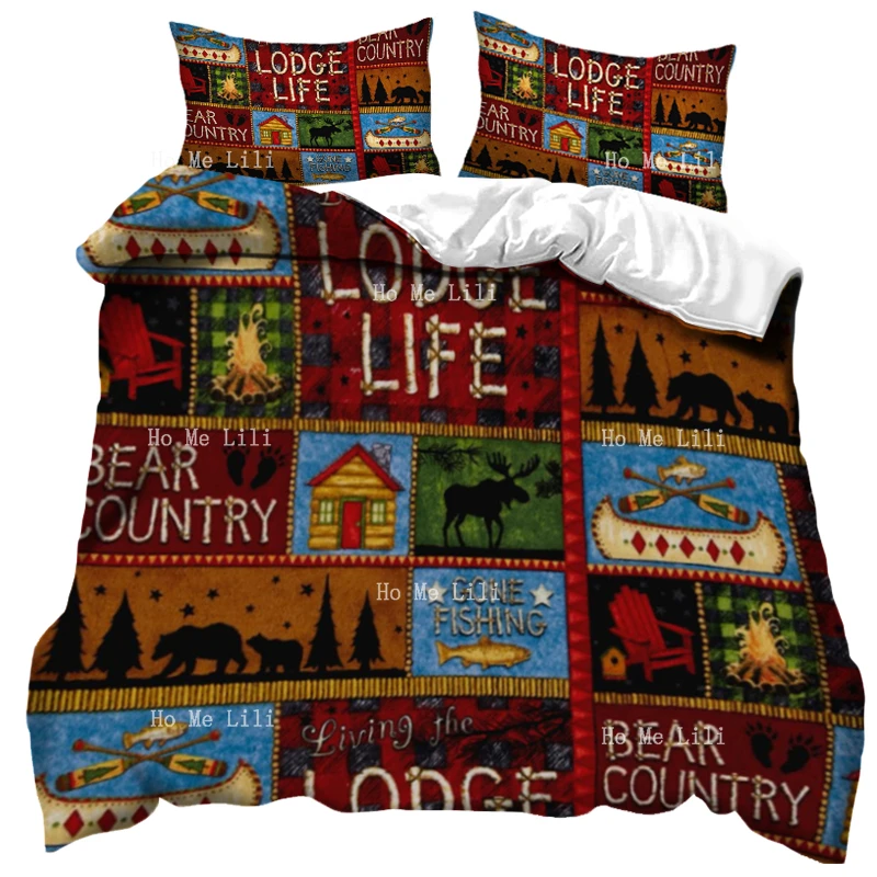 Sumpter Animal Squares Plaid Pattern Duvet Cover Set By Ho Me Lili Afro Brazilian Art Deer Bear Patchwork Decor Bedding
Sumpter Animal Squares Plaid Pattern Duvet Cover Set By Ho Me Lili Afro Brazilian Art Deer Bear Patchwork Decor Bedding