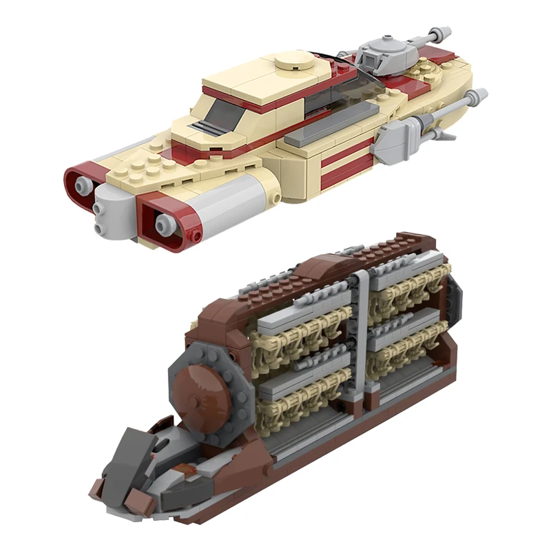 Buildmoc Star Plan Movie Air Speeder Flighter Battle Transport Battleship Droid Model Building Blocks Toys for Children Gifts
Buildmoc Star Plan Movie Air Speeder Flighter Battle Transport Battleship Droid Model Building Blocks Toys for Children Gifts