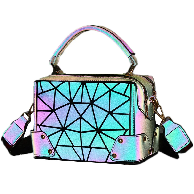 Geometry Luminous Bag Rivets Designer Doctors Handbags Women Messenger Bags Female Tote Crossbody Shoulder Bag Boston Hand Bags
Geometry Luminous Bag Rivets Designer Doctors Handbags Women Messenger Bags Female Tote Crossbody Shoulder Bag Boston Hand Bags