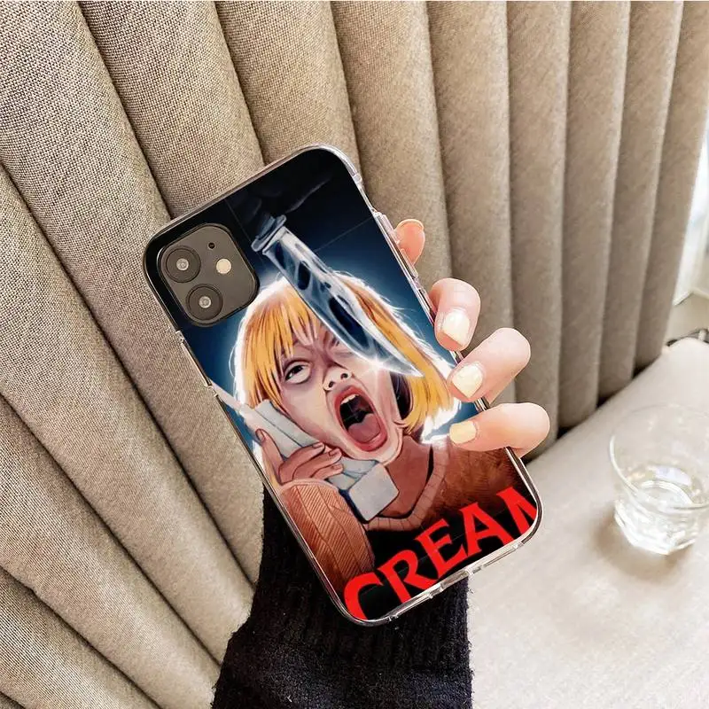Ghostface Scream Phone Case For iphone 7 8 plus x xr xs 11 12 mini pro max transparent nax fundas cover
Ghostface Scream Phone Case For iphone 7 8 plus x xr xs 11 12 mini pro max transparent nax fundas cover