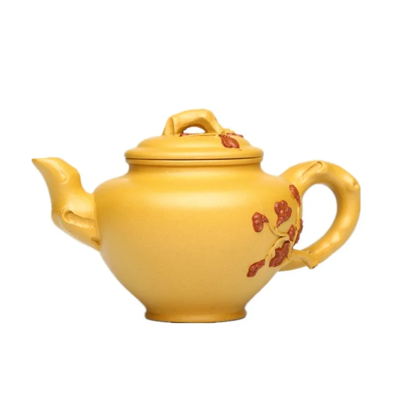 Yixing Zisha teapot original ore section clay Decal two color primrose teapot handmade tea making Teapot Tea Set
Yixing Zisha teapot original ore section clay Decal two color primrose teapot handmade tea making Teapot Tea Set
