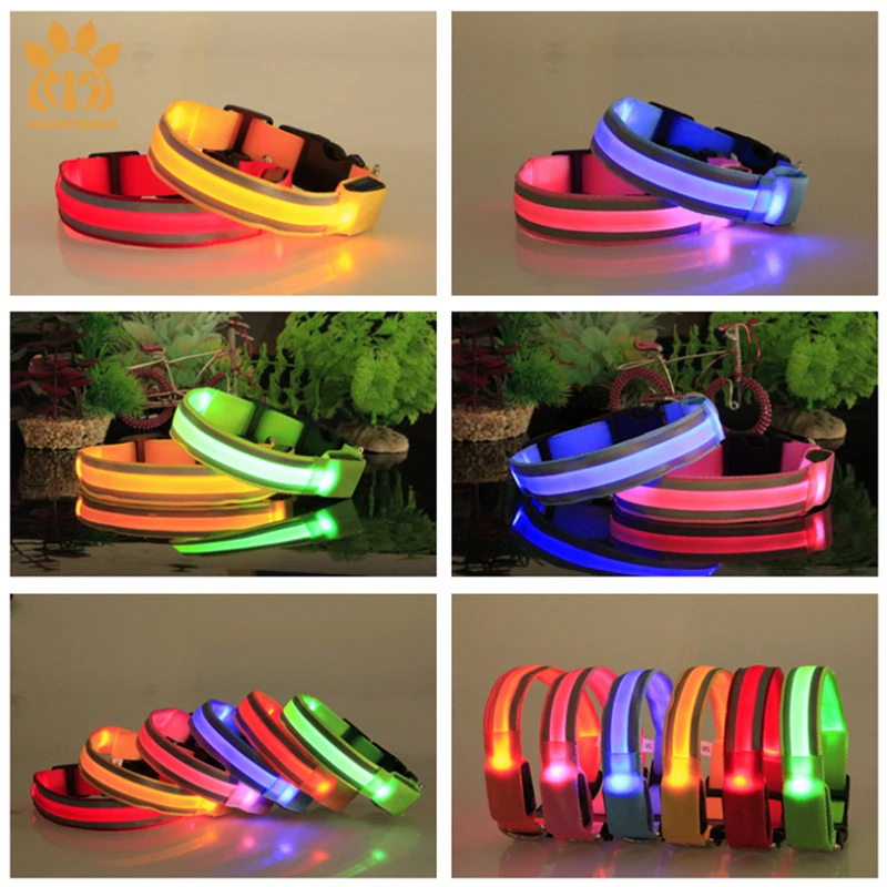 Colorful LED Luminous Collar Dog Collar USB Charging Dog Collar Night Reflective Pet Collar For Festival Durable Nylon Material
Colorful LED Luminous Collar Dog Collar USB Charging Dog Collar Night Reflective Pet Collar For Festival Durable Nylon Material
