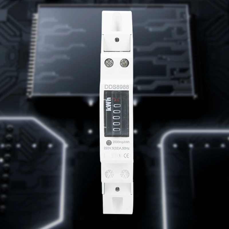 CE Home Power Meter High Precision Watt Meter Single Phase Two Wire Energy Meter
CE Home Power Meter High Precision Watt Meter Single Phase Two Wire Energy Meter