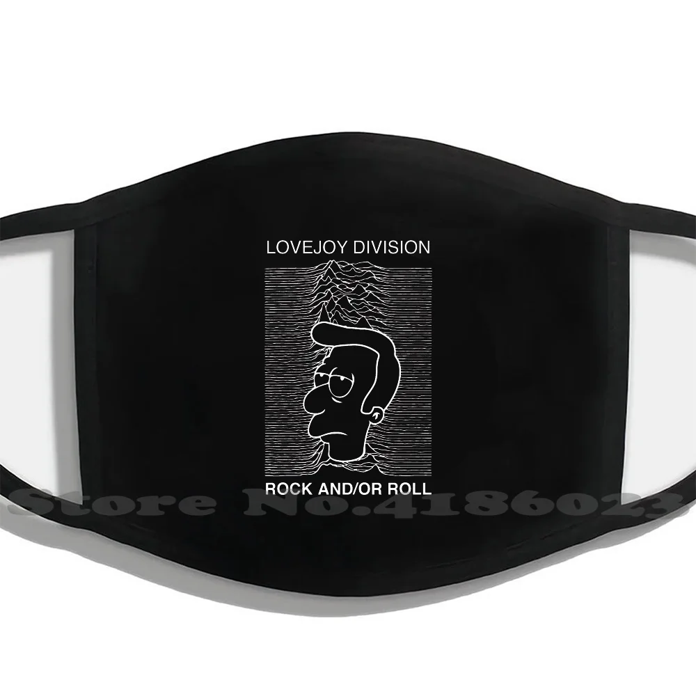

Joy Division - Rock And / Or Roll Печатный моющийся дышащий многоразовый хлопковая маска для губ Humor Geek Nerd крутой мультяшный Ретро Забавный
