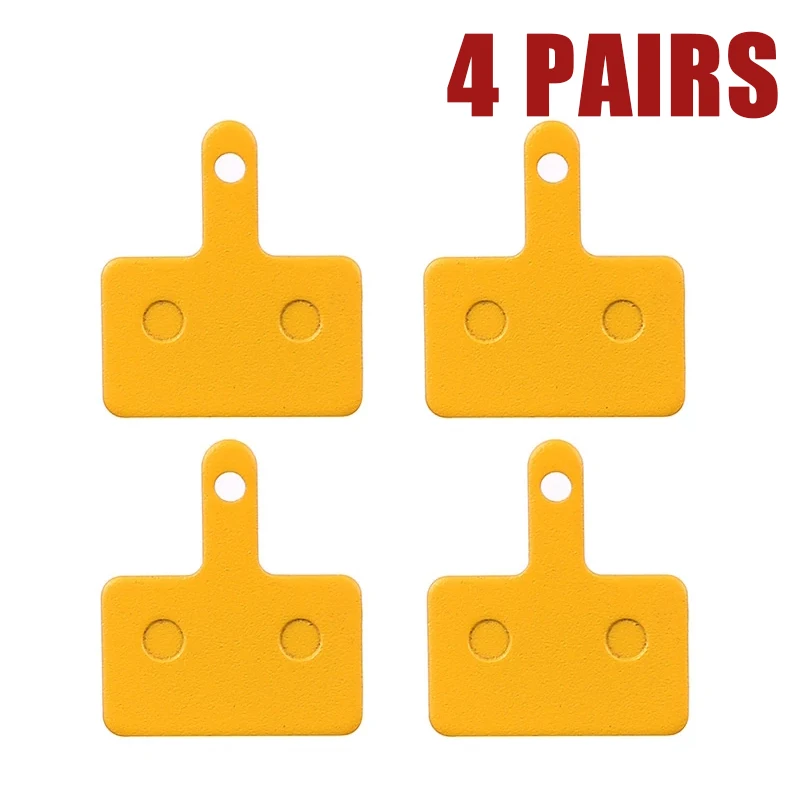 4 Pairs (8pcs) Yellow Bicycle Brake Pads Resin MTB For SHIMANO Hylex Spyre Bike Parts 95% Metal Bicycle Accessories
4 Pairs (8pcs) Yellow Bicycle Brake Pads Resin MTB For SHIMANO Hylex Spyre Bike Parts 95% Metal Bicycle Accessories