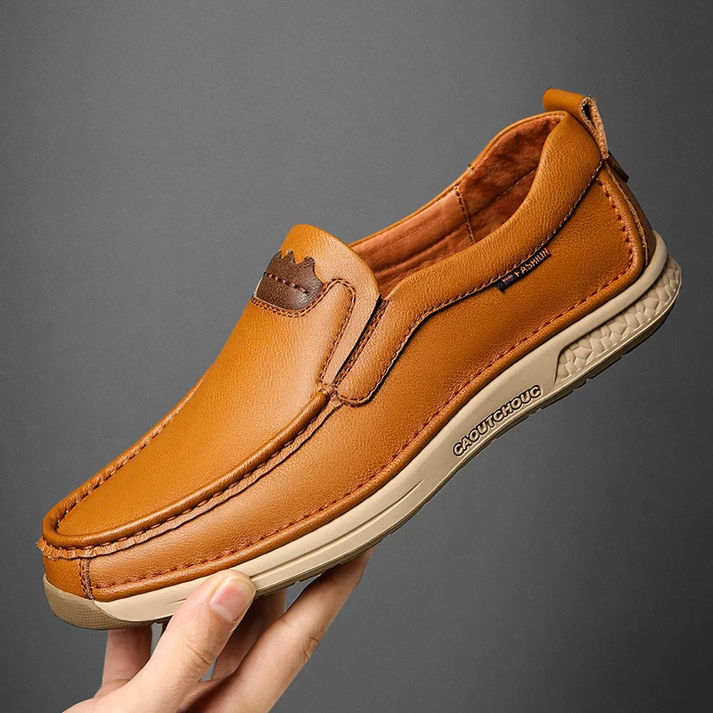 Genuine Leather Men's Loafers Fashion Men Casual Shoes Driving Shoes Breathable Slip on Moccasins Size 38-44
Genuine Leather Men's Loafers Fashion Men Casual Shoes Driving Shoes Breathable Slip on Moccasins Size 38-44