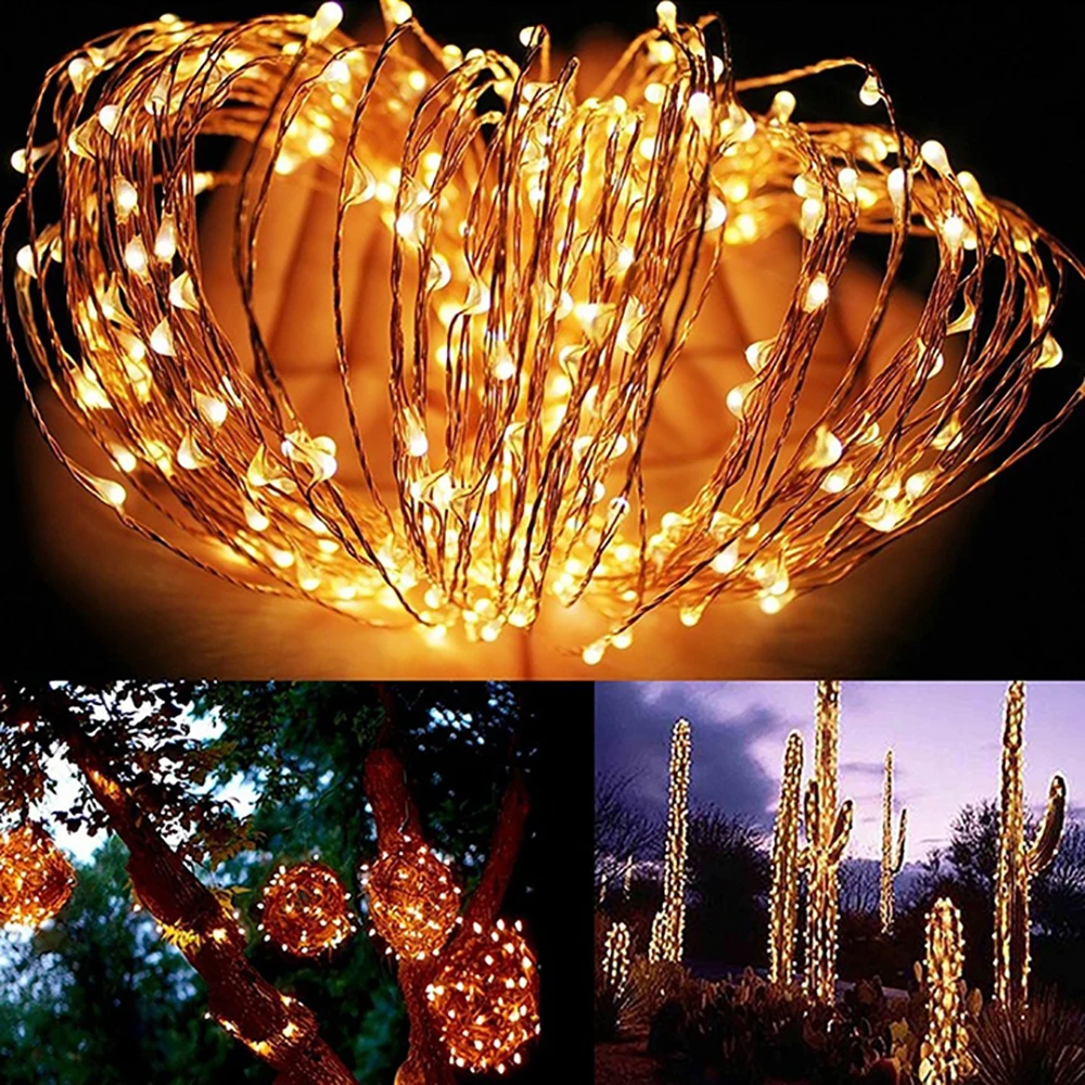 100/200LED Solar Light Outdoor Waterproof Lamp String Lights For Holiday Christmas Party Waterproof Fairy Lights Garden Garland
100/200LED Solar Light Outdoor Waterproof Lamp String Lights For Holiday Christmas Party Waterproof Fairy Lights Garden Garland