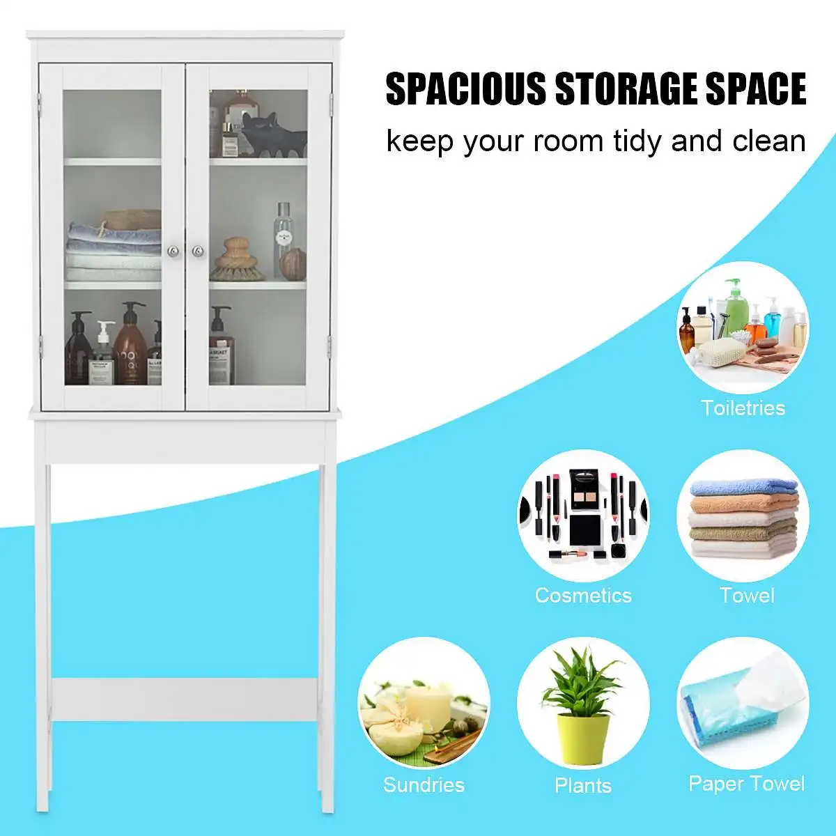3 Tier Toilet Towel Storage Rack Holder Over Bathroom Towel Shelf Bathroom Storage Rack Accessories Toilet Cabinet Organizer
3 Tier Toilet Towel Storage Rack Holder Over Bathroom Towel Shelf Bathroom Storage Rack Accessories Toilet Cabinet Organizer