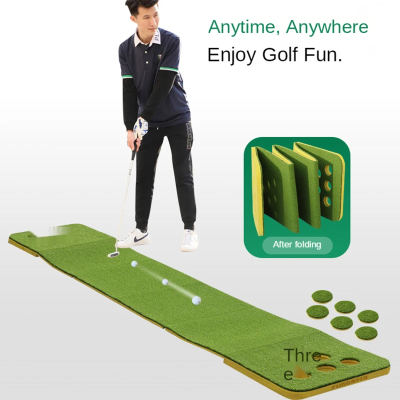 Foldable Golf Putting Green Indoors And Outdoors Golf Folding Mats EVA Foldable and Movable Putting Mat Golf Practice Mat
Foldable Golf Putting Green Indoors And Outdoors Golf Folding Mats EVA Foldable and Movable Putting Mat Golf Practice Mat