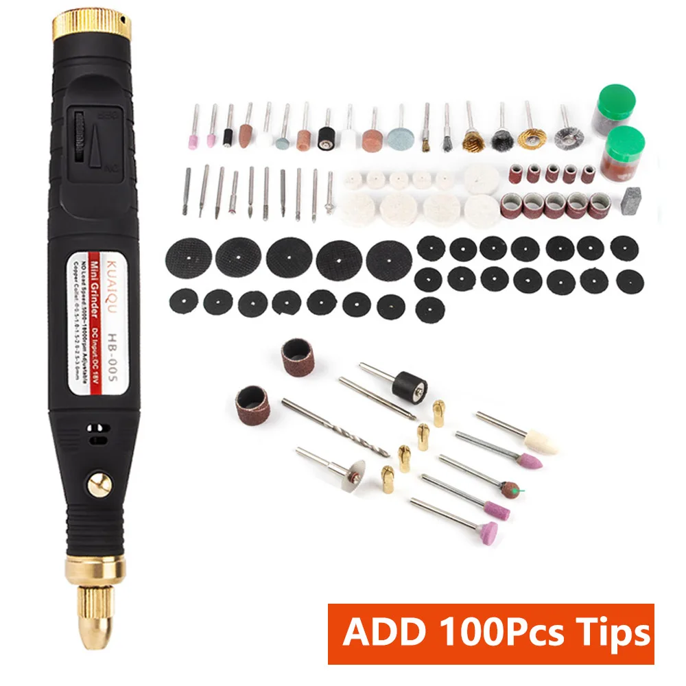 40/100pcs Electric Drill Grinder Engraver Pen Grinder Mini Drill Electric Rotary Tool Grinding Machine Accessories
40/100pcs Electric Drill Grinder Engraver Pen Grinder Mini Drill Electric Rotary Tool Grinding Machine Accessories