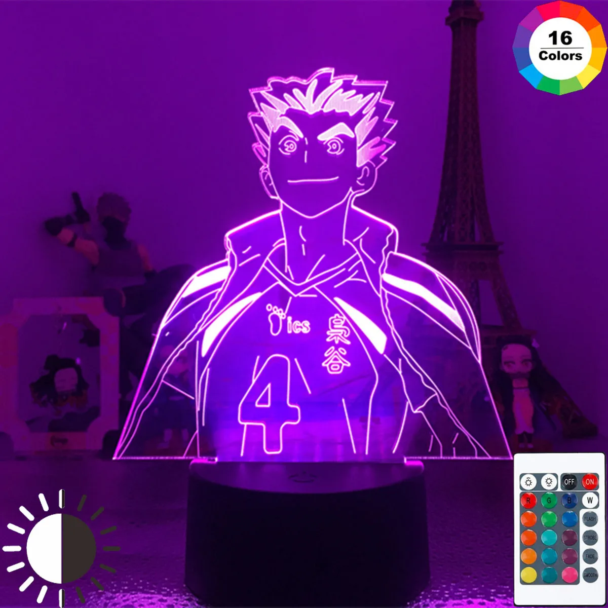 3D лампа Аниме Фигурка Haikyuu манга Koutarou Bokuto подарок на день Святого Валентина праздничное светодиодное освещение украшение для детской спаль...
3D лампа Аниме Фигурка Haikyuu манга Koutarou Bokuto подарок на день Святого Валентина праздничное светодиодное освещение украшение для детской спаль...