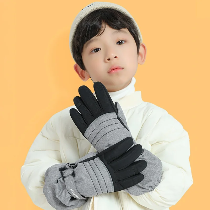 1Pair Children Ski Gloves Long-sleeved Mittens Winter Windproof Waterproof Thick Warm Sports Gloves Non-slip Snow Gloves
1Pair Children Ski Gloves Long-sleeved Mittens Winter Windproof Waterproof Thick Warm Sports Gloves Non-slip Snow Gloves