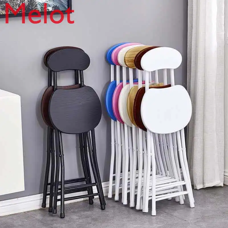 Portable Folding Stool a High Stool Backrest Chair Home Modern Simple and Lightweight Adult Small round Dining Chair
Portable Folding Stool a High Stool Backrest Chair Home Modern Simple and Lightweight Adult Small round Dining Chair