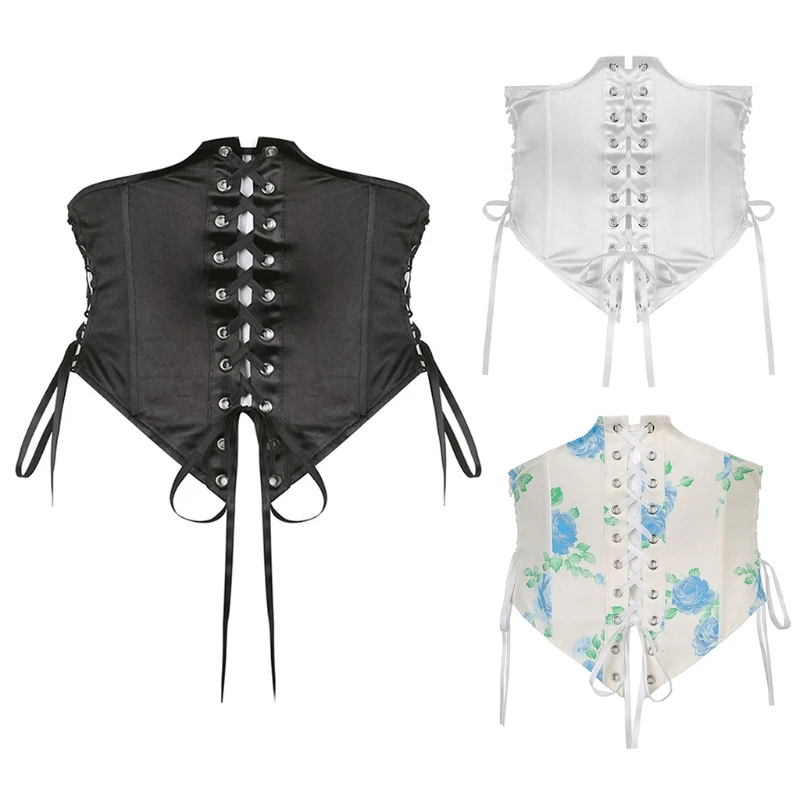 Women Vintage Corset Crop Tops Bandage Club Sexy Tank Top Ladies Streetwear Waist Cincher Bustiers Top Waist Clip Corset
Women Vintage Corset Crop Tops Bandage Club Sexy Tank Top Ladies Streetwear Waist Cincher Bustiers Top Waist Clip Corset