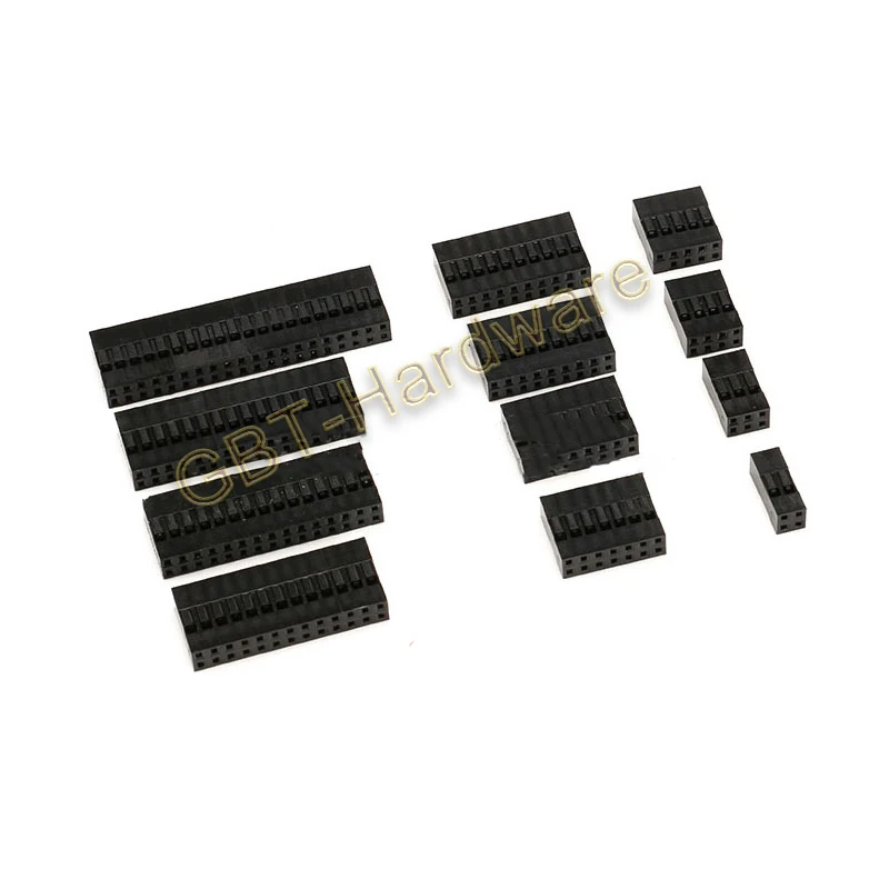 Double Row DuPont Plastic Shell 2.54mm Pitch 3A 250V 1P 2P 3P 4P 5P 6P 7P 8P~20P Wire Diameter 28~22AWG Matching Female Spring
Double Row DuPont Plastic Shell 2.54mm Pitch 3A 250V 1P 2P 3P 4P 5P 6P 7P 8P~20P Wire Diameter 28~22AWG Matching Female Spring
