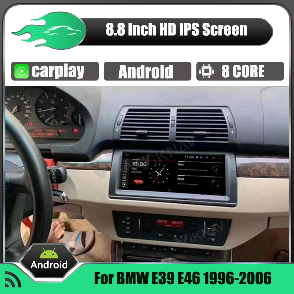 8.8 inch Android Car Video Radio Multimedia Player Stereo GPS DVD For Bmw E46 1996-2006 For Land Rover 2002-2004 Wifi Navigation
8.8 inch Android Car Video Radio Multimedia Player Stereo GPS DVD For Bmw E46 1996-2006 For Land Rover 2002-2004 Wifi Navigation