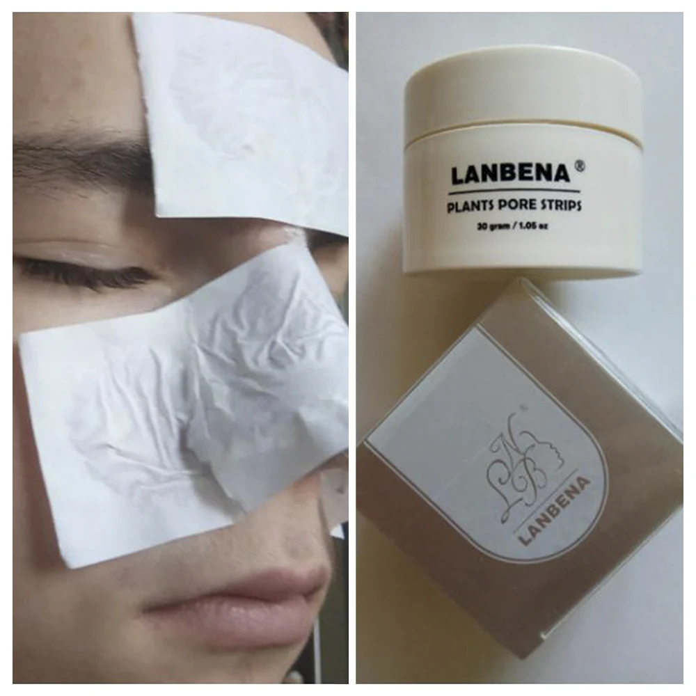 LANBENA 60pcs paper Blackhead Remover Nose Mask Pore Strip Black Mask Skin Care Anti Acne Treatment Black Deep Cleansing TSLM1
LANBENA 60pcs paper Blackhead Remover Nose Mask Pore Strip Black Mask Skin Care Anti Acne Treatment Black Deep Cleansing TSLM1