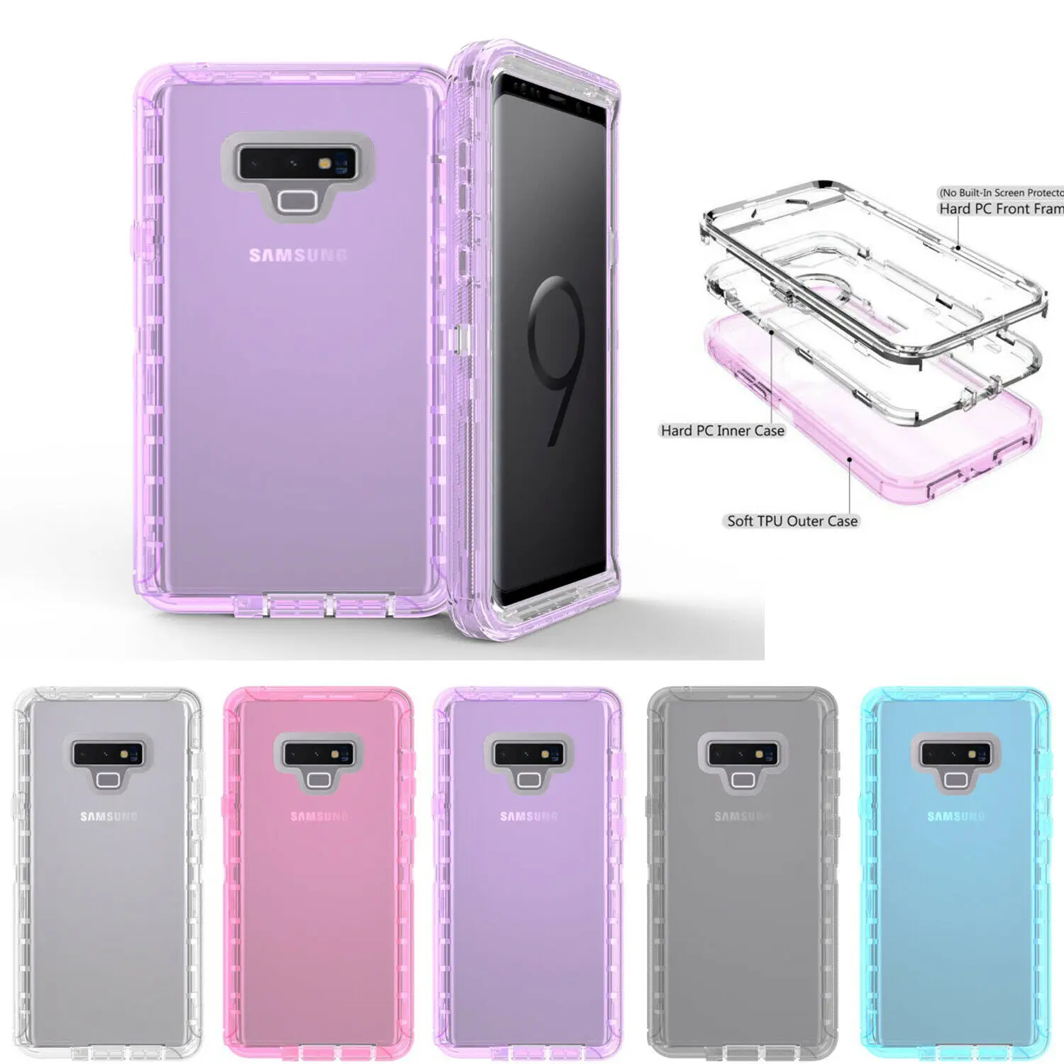 Case Poetic Guardian Clear Hybrid Bumper For Samsung Galaxy Note 9 8 S9 S8 Plus S7 S7 Edge S10 S10 Plus S10 e Note 8
Case Poetic Guardian Clear Hybrid Bumper For Samsung Galaxy Note 9 8 S9 S8 Plus S7 S7 Edge S10 S10 Plus S10 e Note 8