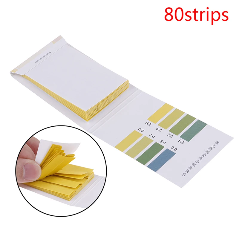 Alkaline Acid Litmus Testing Paper Tester 80 Strips PH Meters Indicator Paper For Urine Water Aquarium PH Value 5.5-9.0
Alkaline Acid Litmus Testing Paper Tester 80 Strips PH Meters Indicator Paper For Urine Water Aquarium PH Value 5.5-9.0