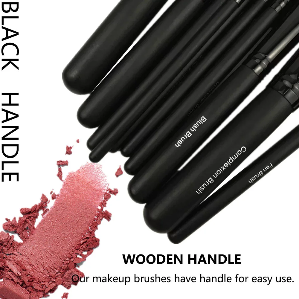 Vegan Makeup Brushes Set Cosmetic Tools 11PCS For Beauty Care Foundation Eyeshadow Contour Bronzer Powder Brush
Vegan Makeup Brushes Set Cosmetic Tools 11PCS For Beauty Care Foundation Eyeshadow Contour Bronzer Powder Brush
