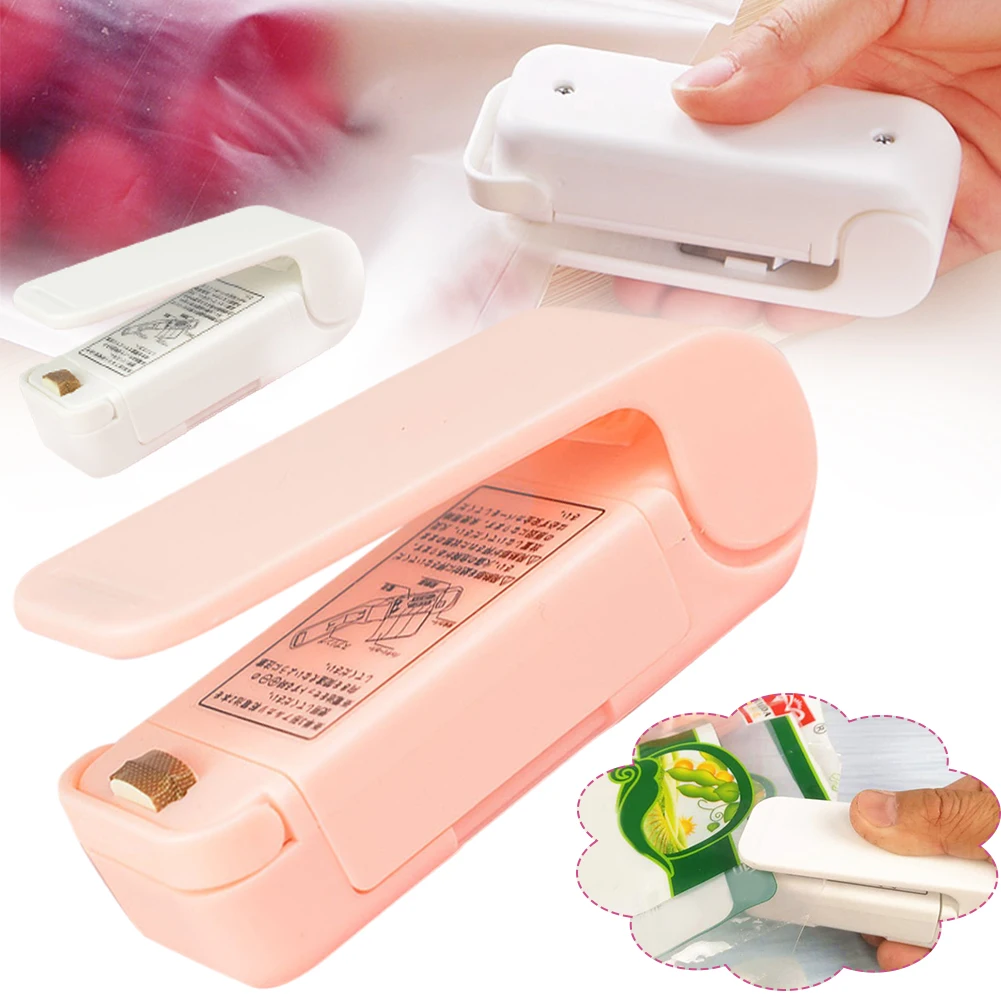 Mini Heat Sealer Household Accessories Plastic Bag Sealer For Storage In The Kitchen Food Snacks Fruits And Vegetables
Mini Heat Sealer Household Accessories Plastic Bag Sealer For Storage In The Kitchen Food Snacks Fruits And Vegetables