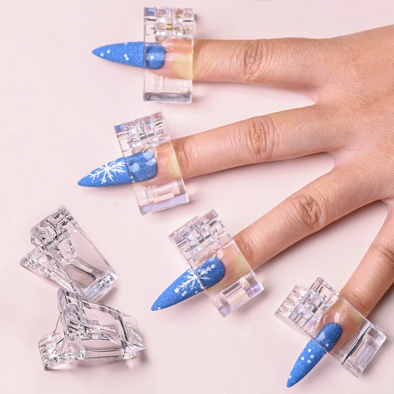 1/5/10pcs Acrylic Nail Clip Finger nail Extension UV Clamps Quick Building Nail Tips Clips Tools For French False Nail Design
1/5/10pcs Acrylic Nail Clip Finger nail Extension UV Clamps Quick Building Nail Tips Clips Tools For French False Nail Design