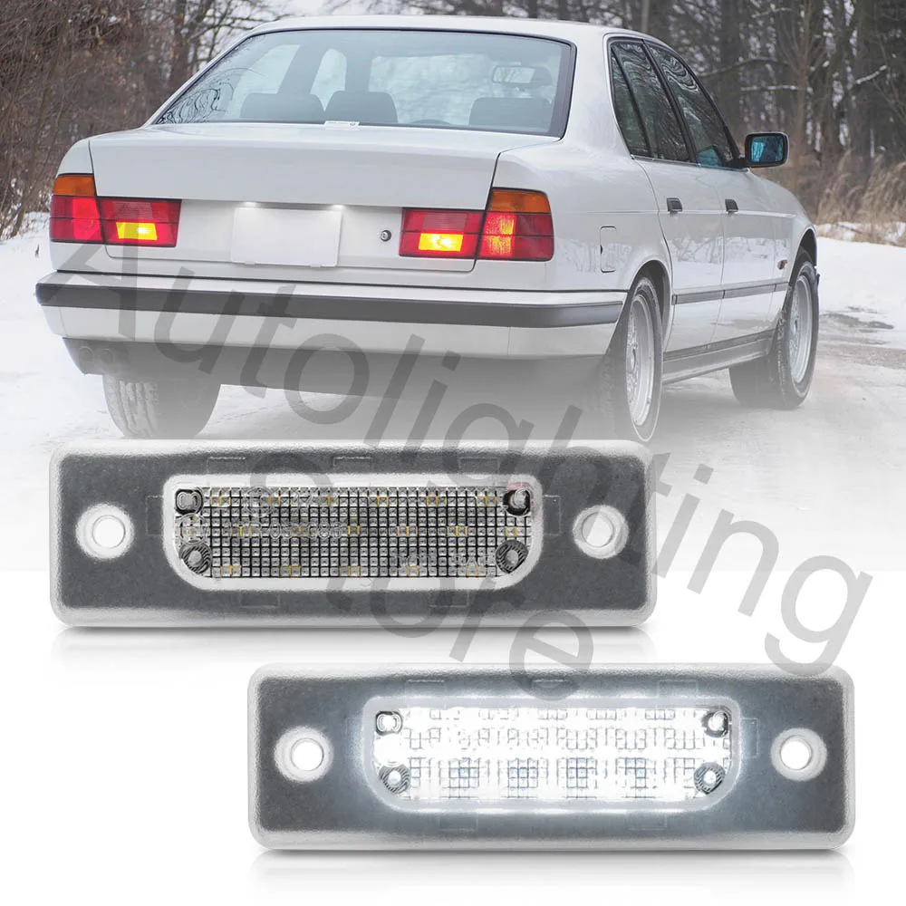 Светильник ка для номерного знака BMW E32 7 серии седана 87-94 5 E34 M5 1988 1989 1990 1991 1992 1993 1994