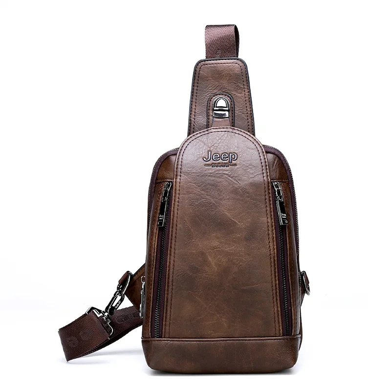 BULUO Brand Travel Hiking Messenger Shoulder Bags Men's Large Capacity Sling Crossbody Bag Solid Men Leather Bag
BULUO Brand Travel Hiking Messenger Shoulder Bags Men's Large Capacity Sling Crossbody Bag Solid Men Leather Bag