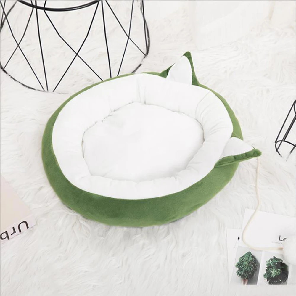 Cat Bed Winter Warm Sleep Mat Lovely Cat Ear Soft Suede Fabric Sofa For Small Dogs Kitten Nest Chihuahua Pet Accessories
Cat Bed Winter Warm Sleep Mat Lovely Cat Ear Soft Suede Fabric Sofa For Small Dogs Kitten Nest Chihuahua Pet Accessories