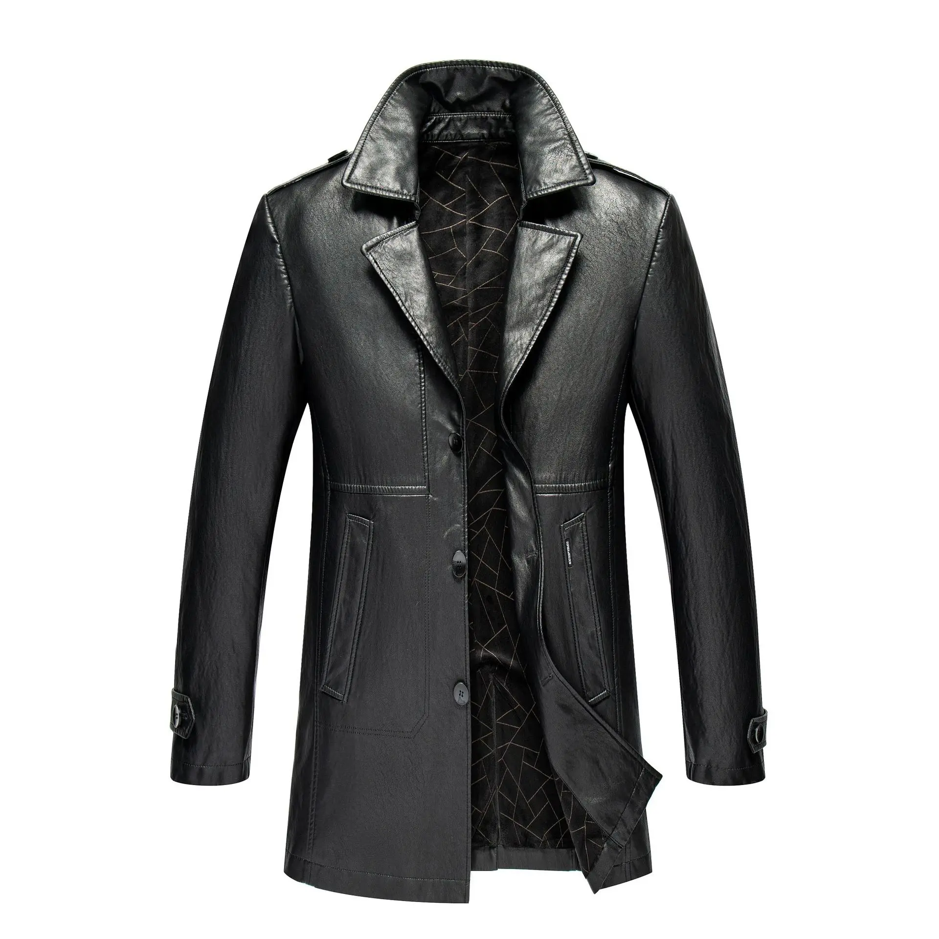Мужская ветровка из натуральной кожи, средней и большой длины
Мужская ветровка из натуральной кожи, средней и большой длины