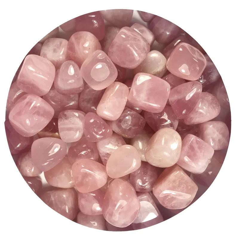 100g 10-20MM Natural Polished Rose Quartz Crystal Tumbled Gravel Stone Tumbled Healing Crystal Stones for DIY Crafts 
100g 10-20MM Natural Polished Rose Quartz Crystal Tumbled Gravel Stone Tumbled Healing Crystal Stones for DIY Crafts