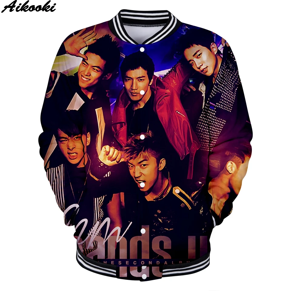 Hot Fashion Print Baseball Jacket Singer 2PM Sweatshirts Coats Men Women Hip Hop Mens Sweatshirt 2PM 3D Baseball Jackets top
Hot Fashion Print Baseball Jacket Singer 2PM Sweatshirts Coats Men Women Hip Hop Mens Sweatshirt 2PM 3D Baseball Jackets top