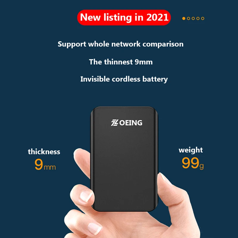 Magnetic Wireless Power Bank 2021 NEW 15W Fast Charger For iphone 12 13 12Pro 13Pro Max 9mm Ultra-thin Magnet External Battery
Magnetic Wireless Power Bank 2021 NEW 15W Fast Charger For iphone 12 13 12Pro 13Pro Max 9mm Ultra-thin Magnet External Battery