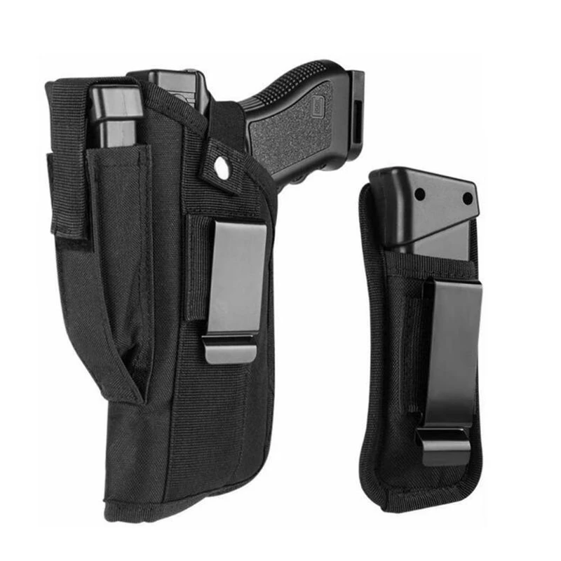 Tactical Hunting Right Left OWB Gun Laser Holster Military Side Magazine Holster Pouch for 9mm .40 Beretta/Glock17 19 22 23/PX4
Tactical Hunting Right Left OWB Gun Laser Holster Military Side Magazine Holster Pouch for 9mm .40 Beretta/Glock17 19 22 23/PX4