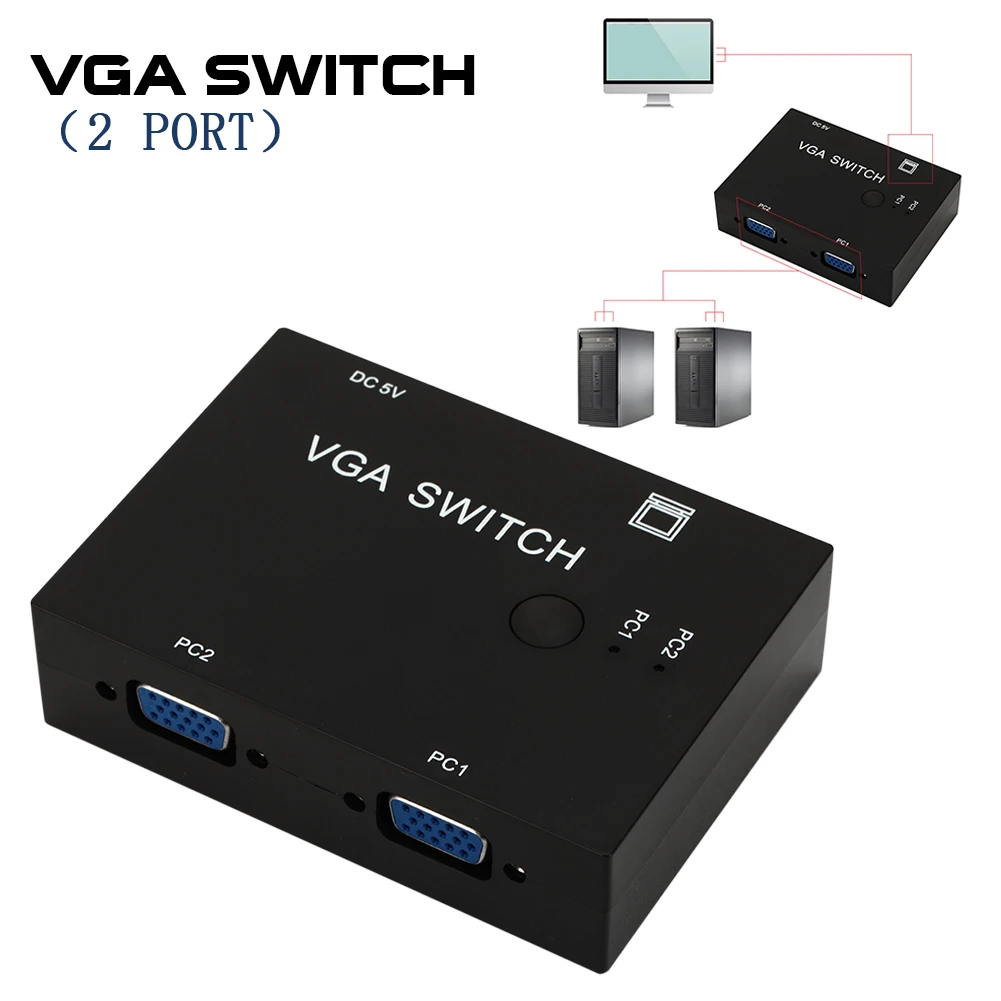 Приставка VGA переключатель 2 в 1 выход 2 порта сплиттер адаптер ТВ проектор ПК переключатели компьютер для школы офисной работы украшения
Приставка VGA переключатель 2 в 1 выход 2 порта сплиттер адаптер ТВ проектор ПК переключатели компьютер для школы офисной работы украшения