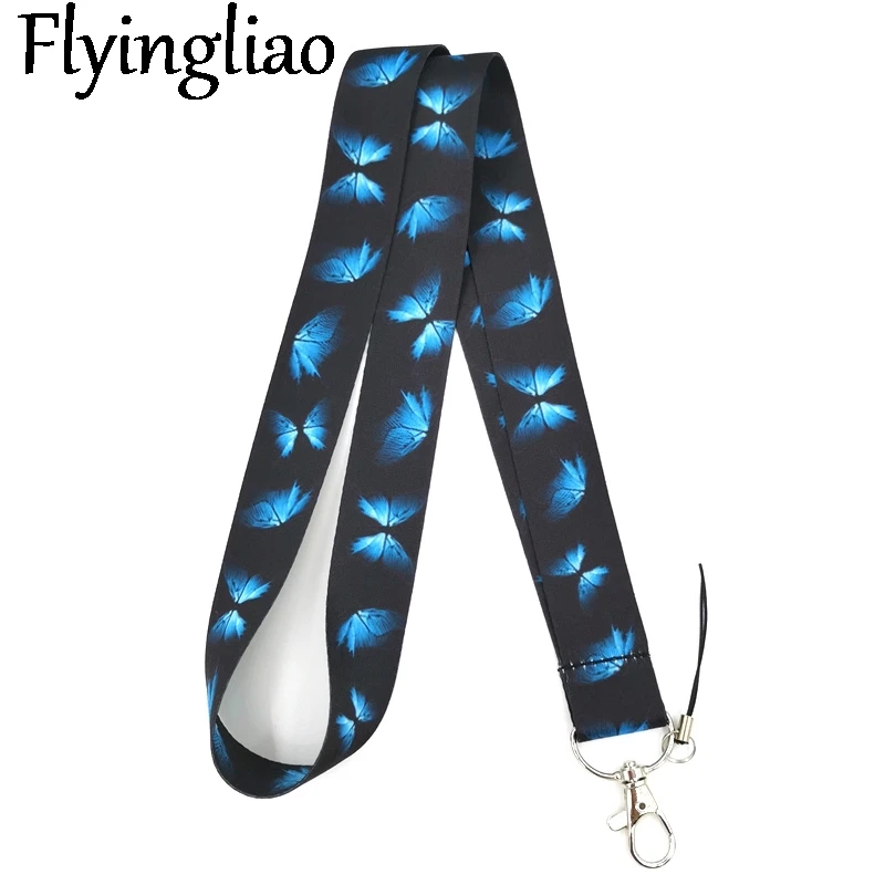 Blue Monarch butterfly Keychain Lanyards Id Badge Holder ID Card Pass Gym Mobile Phone Badge Holder Key Strap Webbings Ribbons
Blue Monarch butterfly Keychain Lanyards Id Badge Holder ID Card Pass Gym Mobile Phone Badge Holder Key Strap Webbings Ribbons