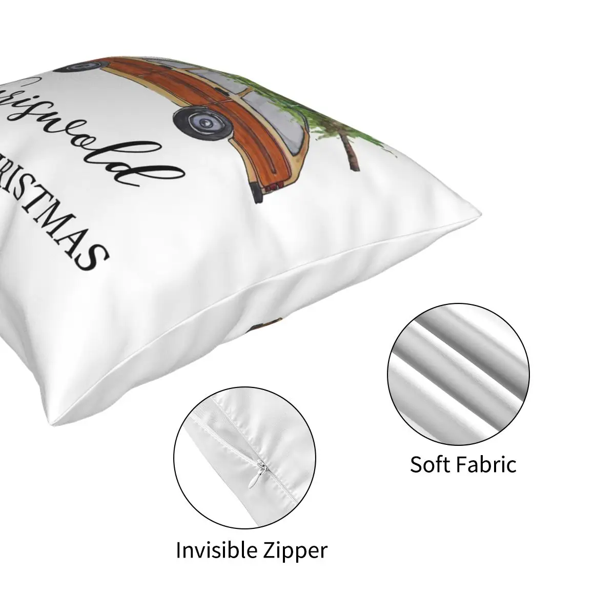 Christmas Vacation Griswold Family Square Pillowcase Polyester Pattern Zipper Decorative Pillow Case Home Cushion Cover 45*45cm 
Christmas Vacation Griswold Family Square Pillowcase Polyester Pattern Zipper Decorative Pillow Case Home Cushion Cover 45*45cm