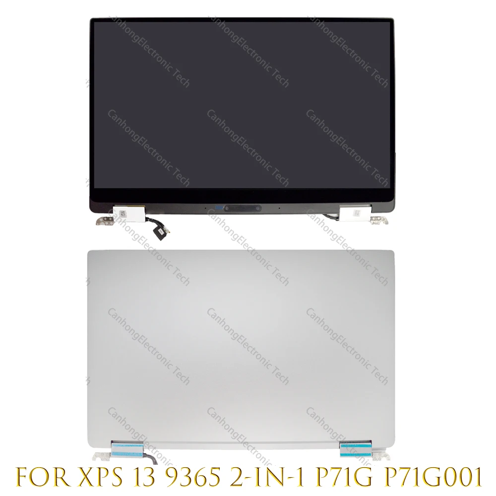 13.3" FHD QHD+ For Dell XPS 13 9365 2-In-1 P71G P71G001 LCD Touch Screen Display Laptop Replacement Full Assembly with Hinges
13.3" FHD QHD+ For Dell XPS 13 9365 2-In-1 P71G P71G001 LCD Touch Screen Display Laptop Replacement Full Assembly with Hinges