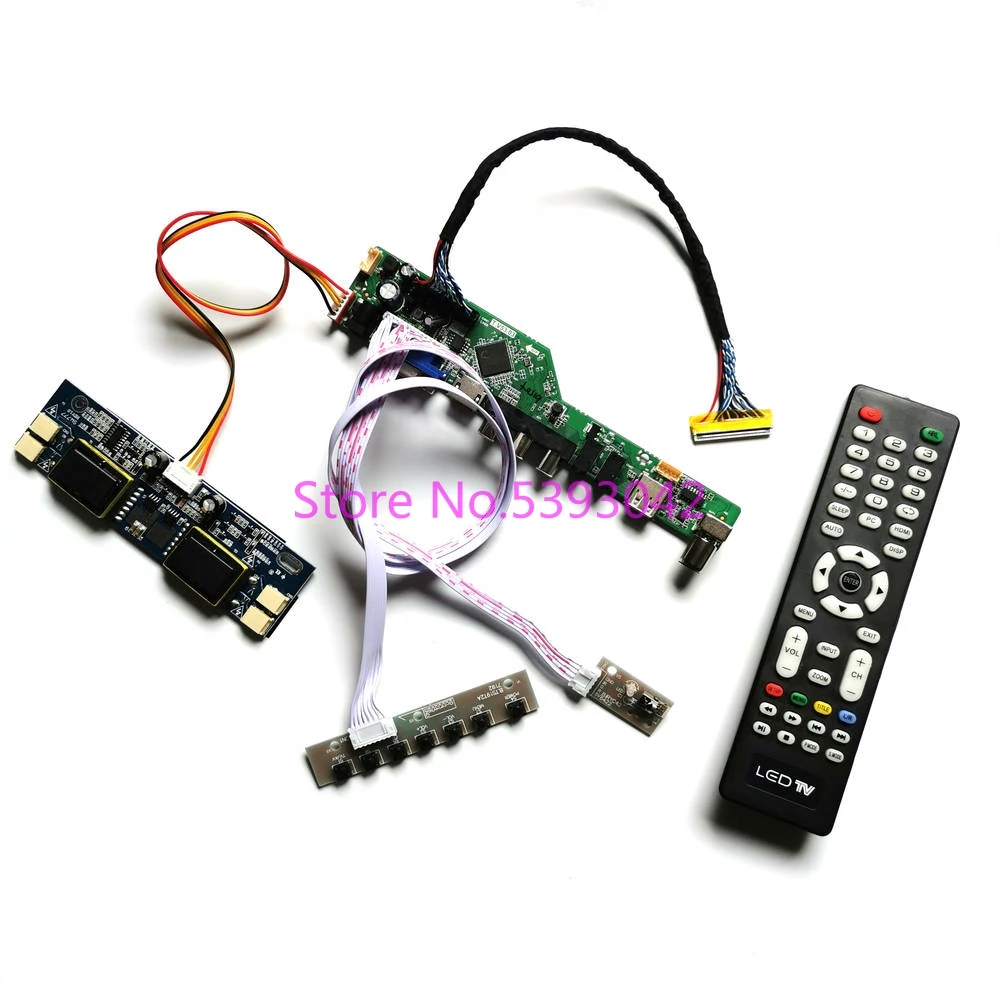 Для LM220WE1(TL)(A1)/(TL)(B2)/(TL)(B3)/(TL)(C1) пульт дистанционного управления для аналогового ТВ LVDS 30Pin USB + VGA + AV 4CCFL 1680*1050 комплект платы контроллера
Для LM220WE1(TL)(A1)/(TL)(B2)/(TL)(B3)/(TL)(C1) пульт дистанционного управления для аналогового ТВ LVDS 30Pin USB + VGA + AV 4CCFL 1680*1050 комплект платы контроллера
