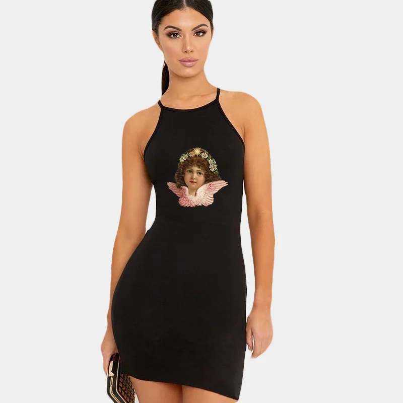 2021 Dresses Vintage Angel Anime Printing Vest Slim Short Dresses Beach Party Sexy Dress Club Vestidos Robe Casual New
2021 Dresses Vintage Angel Anime Printing Vest Slim Short Dresses Beach Party Sexy Dress Club Vestidos Robe Casual New