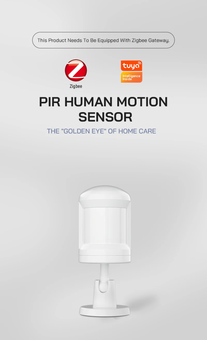 Tuya Motion Sensor Human Body Sensor Smart Home Mini PIR Motion Sensor Use With Gateway Home Security Home Anti-thief Sensor
Tuya Motion Sensor Human Body Sensor Smart Home Mini PIR Motion Sensor Use With Gateway Home Security Home Anti-thief Sensor
