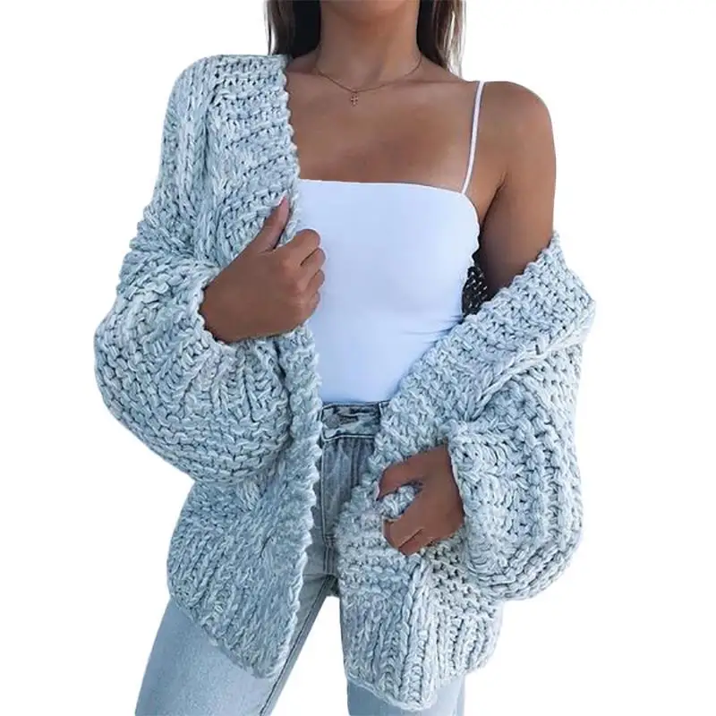 Autumn Winter Sweater Women Casual Sweaters Cardigan Women Fashion Solid Scarf Collar Loose Warm Streetwear Oversized Sweater
Autumn Winter Sweater Women Casual Sweaters Cardigan Women Fashion Solid Scarf Collar Loose Warm Streetwear Oversized Sweater