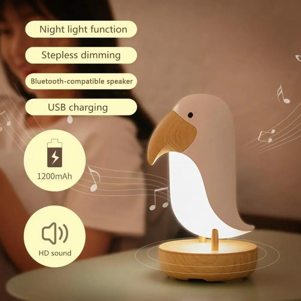 Креативная атмосферная Настольная лампа с USB-зарядкой и затемнением, прикроватный ночник с Bluetooth-динамиком для спальни, светильник для спал...
Креативная атмосферная Настольная лампа с USB-зарядкой и затемнением, прикроватный ночник с Bluetooth-динамиком для спальни, светильник для спал...