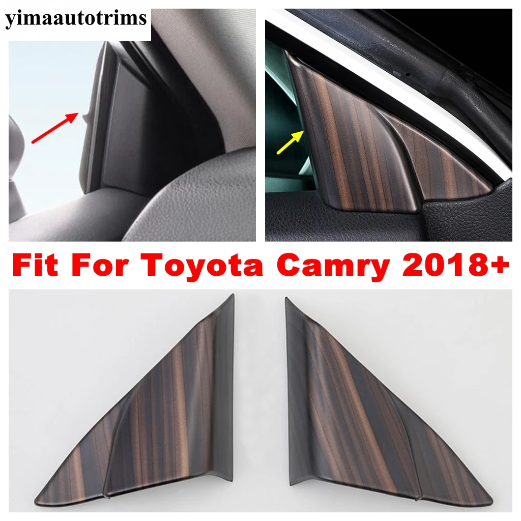 Car Inner Door Front A Pillar Decoration Frame Cover Trim For Toyota Camry 2018 - 2022 ABS Wood Grain Look Interior Accessories
Car Inner Door Front A Pillar Decoration Frame Cover Trim For Toyota Camry 2018 - 2022 ABS Wood Grain Look Interior Accessories