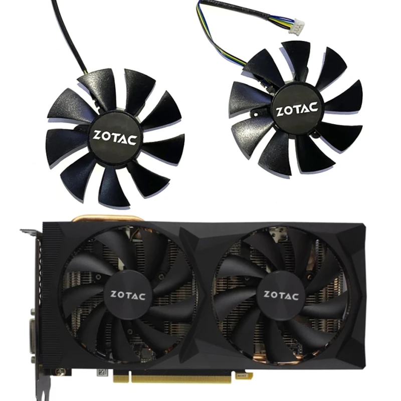 Brand NEW 85mm 4PIN GA92S2U GPU Graphics card fan,For Zotac GeForce RTX 2060-6GD6 Destroyer OC Graphics card cooling fan
Brand NEW 85mm 4PIN GA92S2U GPU Graphics card fan,For Zotac GeForce RTX 2060-6GD6 Destroyer OC Graphics card cooling fan