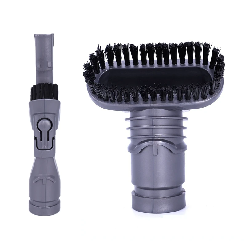 2 Pcs Vacuum Attachment Combo Tool Plastic Vacuum Cleaner Stiff Bristle Brush Tool, 21.5 X 3.3Cm & 11 X 8.5Cm
2 Pcs Vacuum Attachment Combo Tool Plastic Vacuum Cleaner Stiff Bristle Brush Tool, 21.5 X 3.3Cm & 11 X 8.5Cm