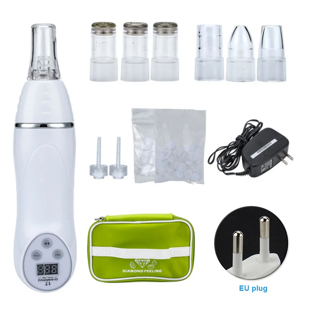 LED Display Rechargeable Vacuum Suction Hand Held Electronic Acne Blackhead Remover Travel Portable Home Pore Cleaner
LED Display Rechargeable Vacuum Suction Hand Held Electronic Acne Blackhead Remover Travel Portable Home Pore Cleaner